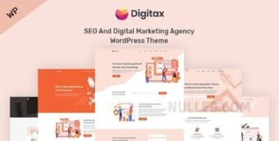 Digitax SEO & Digital Marketing Agency WordPress Theme
