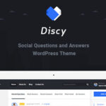 Discy – Social Questions and Answers WordPress Theme
