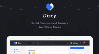 Discy – Social Questions and Answers WordPress Theme