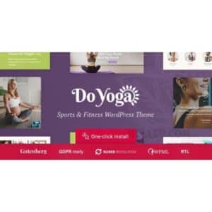 Do Yoga Fitness Studio & Pilates Club WordPress Theme
