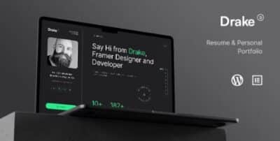 Drake Personal Portfolio Theme