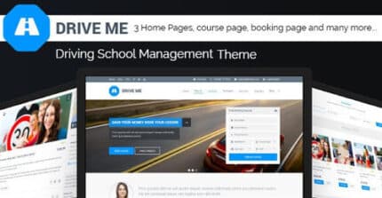 Driveme – Driving School WordPress Theme