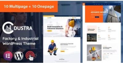 Dustra Factory Industrial WordPress Theme