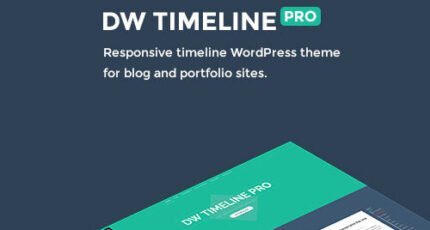 DW Timeline Pro – Reponsive Timeline WordPress Them