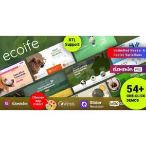 Ecoife Environment Ecology WordPress Theme