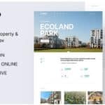 Ecoland - Single Property WordPress Theme