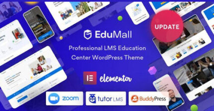 EduMall – Professional LMS Education Center WordPress Theme