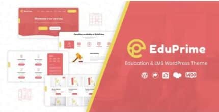 EduPrime - Education & LMS WordPress Theme