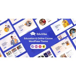 EduVibe Education & Online Course WordPress Theme
