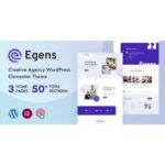 Egens - Creative Agency WordPress Theme