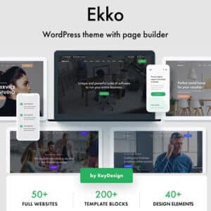 Ekko – Multi Purpose WordPress Theme with Page Builder