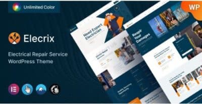 Elecrix – Electrical Repair Services WordPress Theme