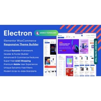 Electron - Elementor Electronics Store WooCommerce Theme