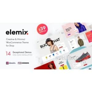 Elemix Modern & Creative Elementor WooCommerce Theme