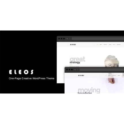 Eleos - One-Page Creative WordPress Theme