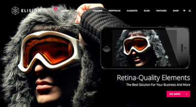 Elision – Retina Multi Purpose WordPress Theme