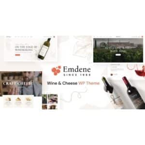 Emdene Wine & Cheese WordPress Theme