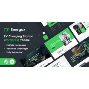 Energox | EV Charging Station WordPress Theme