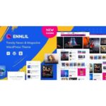 Ennlil - Modern Magazine WordPress Theme with Dark Mode + WooCommerce