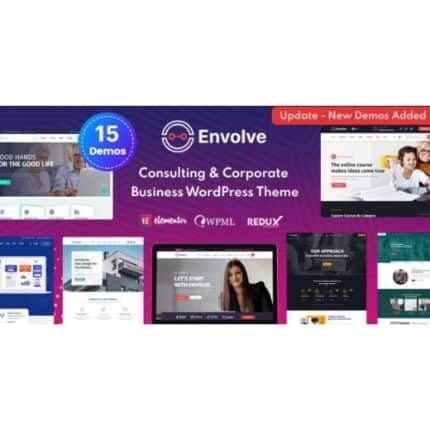 Envolve - Consulting Business WordPress Theme