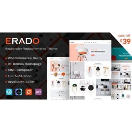 Erado ecommerce wordpress theme