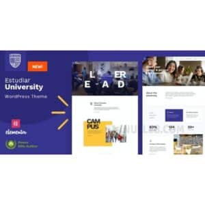 Estudiar University School WordPress Theme