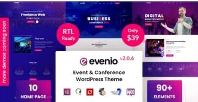 Evenio Event Conference WordPress