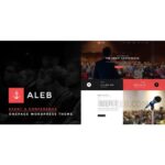 Event Landing Page WordPress Theme for Conference Marketing - Aleb