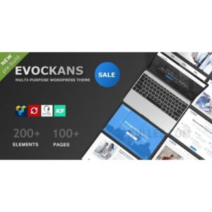 Evockans Responsive Multi Purpose WordPress Theme