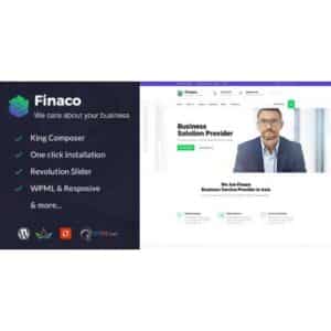 Finaco Consulting & Business WordPress Theme