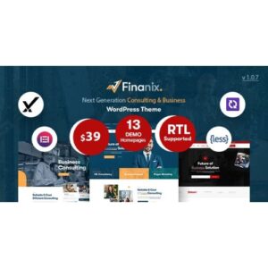Finanix Business WordPress Theme