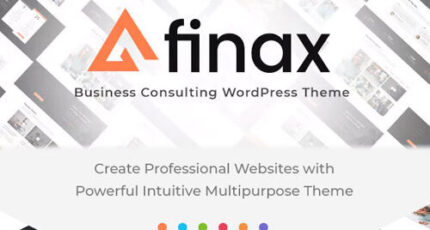 Finax | Responsive Business Consulting WordPress Theme