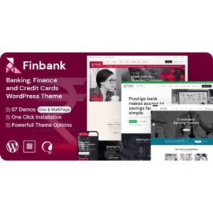 Finbank Banking and Finance WordPress Theme