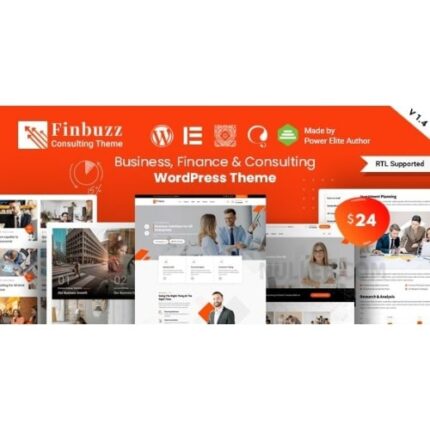 Finbuzz Corporate Business WordPress Theme