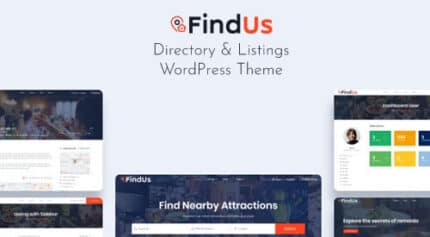 Findus – Directory Listing WordPress Theme