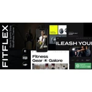FitFlex Gym & Sports Store WordPress Theme