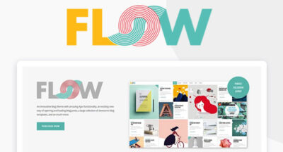 Flow – A Fresh Creative Blog Theme