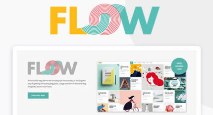 Flow – A Fresh Creative Blog Theme