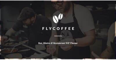 FlyCoffee Shop Responsive Cafe and Restaurant WordPress Theme