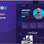 Foliox - Personal Portfolio WordPress Theme