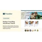 Foodior - Personal Food Blog WordPress Theme