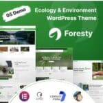 Foresty - Charity and Ecology WordPress Theme