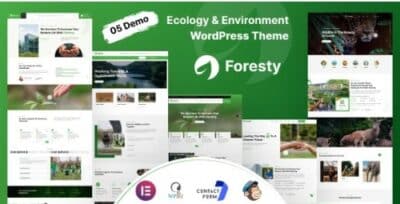 Foresty Charity and Ecology WordPress Theme