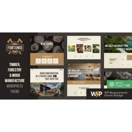 Fortunio - Carpenter, Forestry, Wood Manufacture Theme