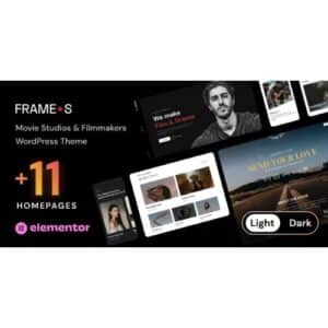 Frames Movie Studios & Filmmakers WordPress theme