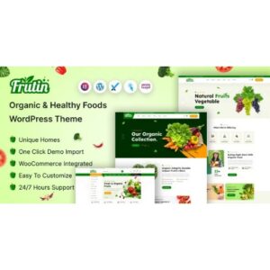 Frutin Organic & Healthy Food WordPress Theme