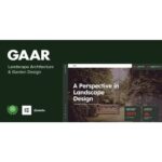 Gaar - Landscape Architecture & Garden Design WordPress Theme
