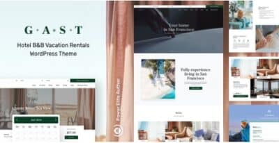 Gast Hotel Booking WordPress Theme