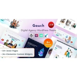 Gauch IT Services Company & Digital Business Agency WordPress Theme