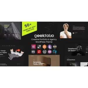 Geekfolio Elementor Creative Portfolio & Agency WordPress Theme